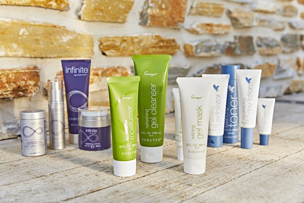 Forever Living skincare range